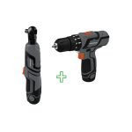 TALADRO + CHICHARRA INALAMBRICOS 12V GLADIATOR