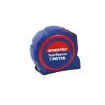 HUINCHA MEDIR 7.5 MT CUBIERTA GOMA WORKPRO