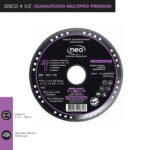 DISCO 4 1/2'; DIAMANTADO MULTIPRO PREMIUN DP 10115
