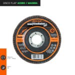 DISCO FLAP 4 1/2'; ACERO / MADERA GR36 DFA 811536