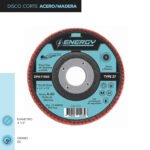 DISCO FLAP 4 1/2'; ACERO / MADERA GR 60 DFA 11560