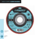DISCO FLAP 4 1/2'; ACERO / MADERA GR 80 DFA 11580