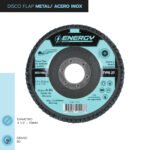 DISCO FLAP 4 1/2'; ACERO / AC INOX GR80 DFZ 11580