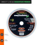 DISCO DIAMANTADO PREMIUN 7'; x 1,8 mm DP 8180/1