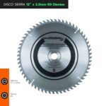 DISCO DE SIERRA 12'; x 2,0mm 60 DTES HSM 8305/60
