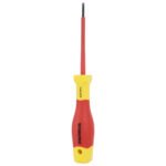 DESTORNILLADOR PLANO AISLADO 0,4X2,5X75 MM  WORKPRO