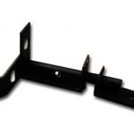 PICAPORTE RECTO 6' NEGRO