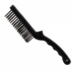 ESCOBILLA ACERO C/MANGO 28P-AC.