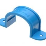 ABRAZADERA OMEGA PVC 25 MM
