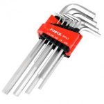 JGO LLAVES ALLEN 1/16'-3/8' LARGA (5093LS) FORCE