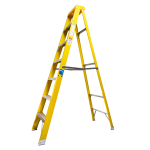 ESCALERA FIBRA TIJERA 6P+BASE 2 MTS (FM22-106I) DRL