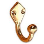 PERCHA BRONCE SIMPLE REY