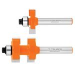 FRESA JUEGO DE MACHIMBRADOR 3/4" CON RODAMIENTO 10671 TRUPER