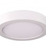 PANEL LED SOBREPUESTO REDONDO 12W LUZ CALIDA