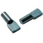 SOPORTE REPISA CON OJETILLO NIQUELADO