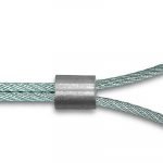 CASQUILLO PARA CABLE ACERO 1/16'