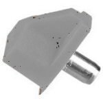 SOPORTE REPISA METAL/PLASTICO BLANCO