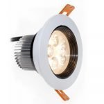 PANEL LED EMBUTIDO REDONDO 4W LUZ CALIDA