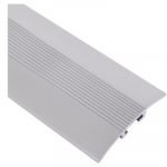 CUBREJUNTA ALUMINIO PLATEADA BARRA 0.90 MT. REY