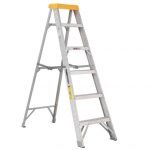 ESCALERA ALUMINIO 5 PELDAÑOS 1.61MTS