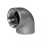 CODO NPT SS304 1/2' 90° 150LBS INOX'