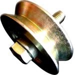 RUEDA PORTON 2 1/2' C/PERNO 75KG APROX.