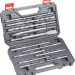 JGO BROCAS SDS PLUS Y CINCELES 12 PZ MALETA KWB