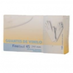 GUANTE VINILO CAJA 100 UNIDADES