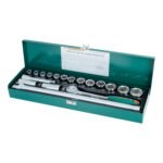 JUEGO de DADOS 1/2'; 19 piezas S04H419S