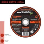 DISCO CORTE 4 1/2' x 1.2mm METAL/INOX DAC 811512