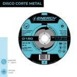 DISCO CORTE 7' x 1.6mm METAL/INOX D180