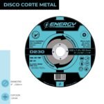 DISCO CORTE 9' x 1.8mm METAL/INOX D230