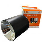 FSL  SMD SURFACE MOUNTED DOWNLIGHT 220-240V 15W 3000K  BLACK