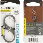 MOSQUETÓN DUAL SLIDELOCK #3,ACERO,GRIS