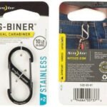 MOSQUETÓN DUAL #2,ACERO,NEGRO