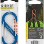 MOSQUETÓN DUAL #4,ALUMINIO,AZUL