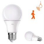 FSL A60 AMPOLLETA 9W 6500K E27 CON SENSOR 220-240V CON SENSOR DE MICROONDA