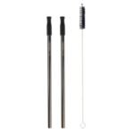 BOMBILLAS STRAW SET 3U ACCESSORIES NEGRO