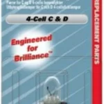 ML, AMPOLLETA REPUESTO LINTERNA 4C Y 4D XENON