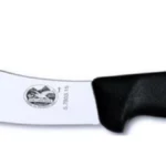 CUCHILLO DESPELLEJAR, HOJA ANGOSTA, FIBROX NEGRO, 12CM