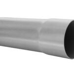 TUBO PVC  40 X 6 MTS.GRIS