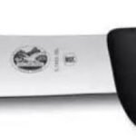 CUCHILLO CARNICERO, SAFETY NOSE, FIBROX NEGRO, 18CM