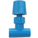 LLAVE PASO PVC 20M/M CON VASTAGO HOFFENS