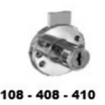 CERRADURA CAJON REDONDA PARCHE N408