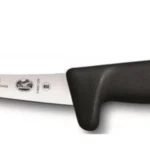 CUCHILLO DESHUESADOR, SAFETY NOSE, FIBROX NEGRO, 12CM