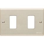 TAPA MODULO MAGIC BTICINO 2P SIN SOPORTE