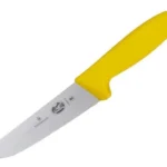 CUCHILLO CARNICERO, HOJA RECTA, MANGO FIBROX AMAR, 16CM