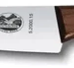 CUCHILLO COCINA, MEDIO GOLPE, MANGO MADERA, 15CM