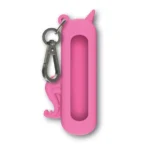 ESTUCHE SILICONA C/GANCHO,UNICORN,CHERRY BLOSSOM