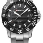 SEAFORCE Ø43, BLACK DIAL, BRACELET